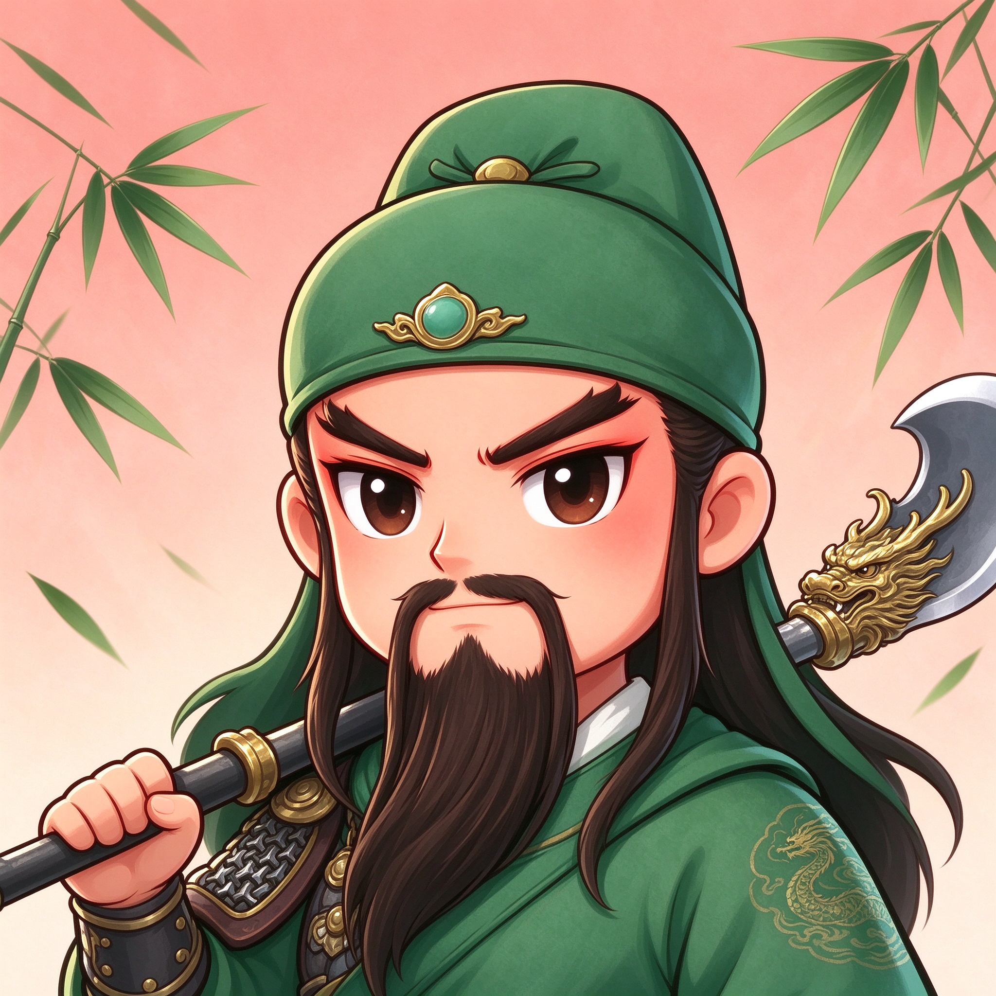 关羽Q版立绘