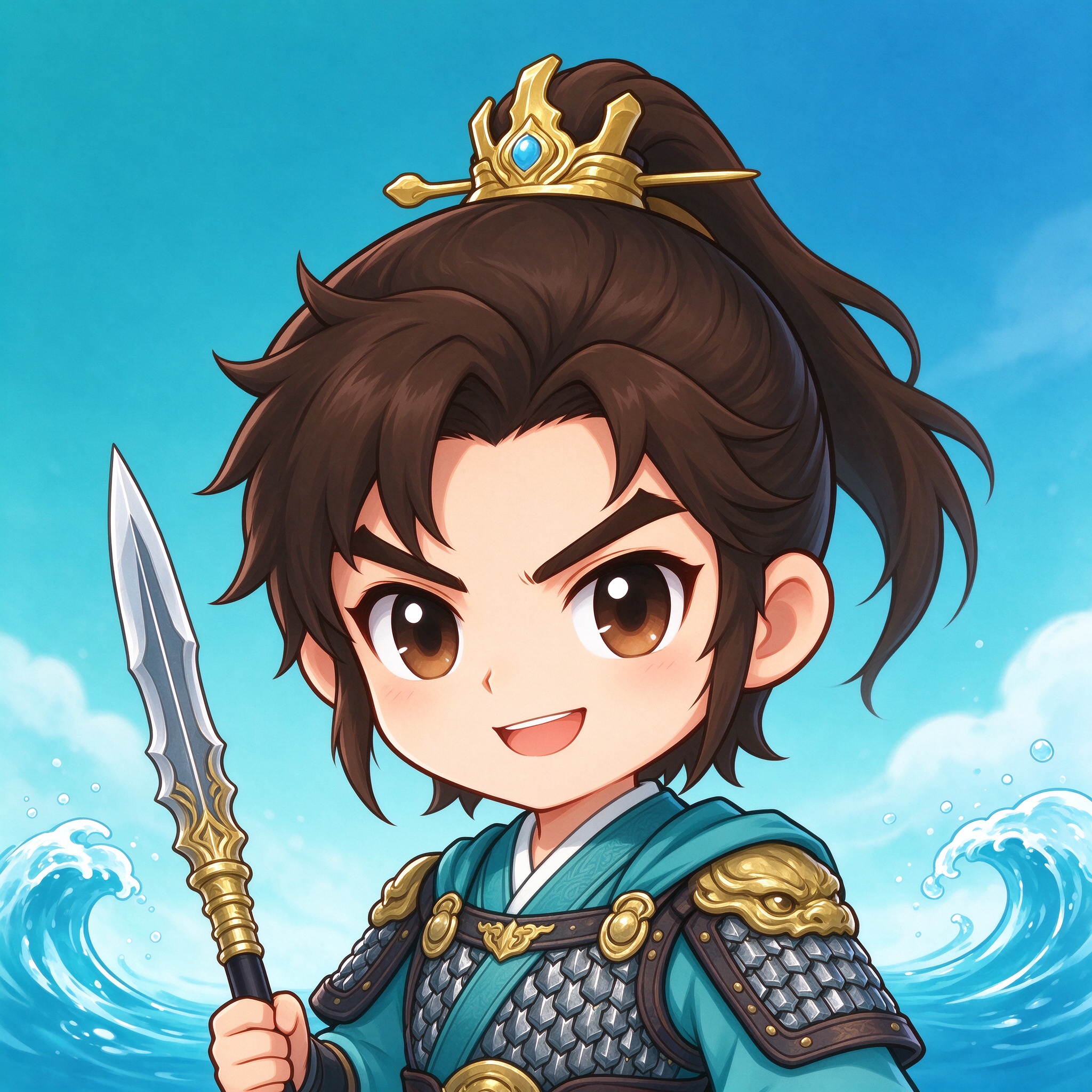 孙策Q版立绘