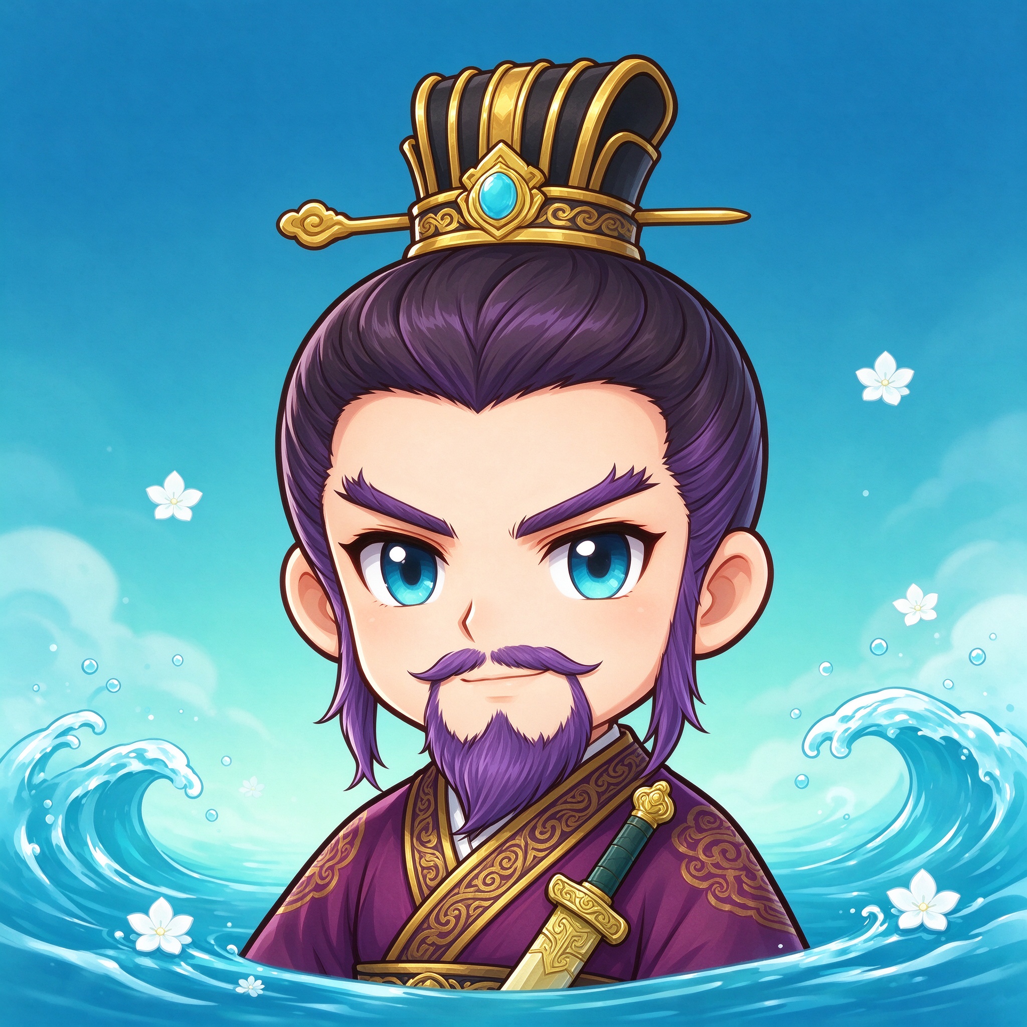 孙权Q版立绘
