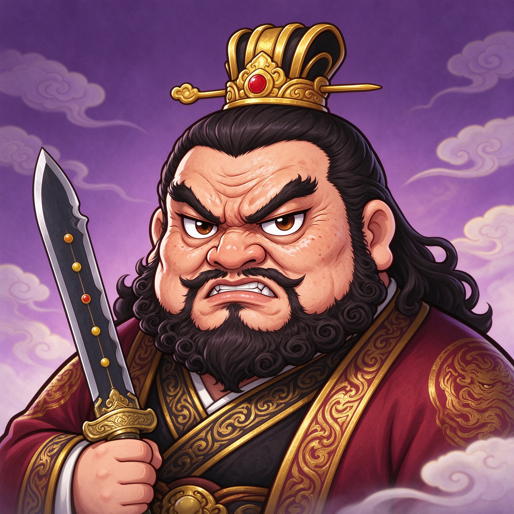 董卓Q版立绘