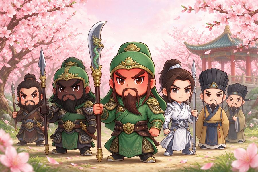 三国名将齐聚
